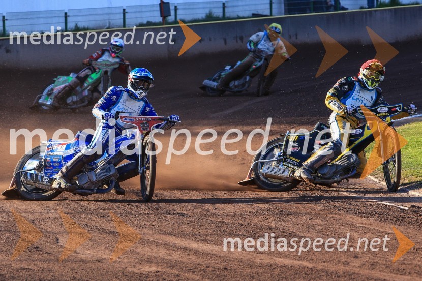  Nick Škorja, speedwayist, (AMTK Ljubljana);  Matej Žagar, speedwayist (Slovenija);  Hynek Stichauer, speedwayist (Češka);  Paco Castagna, speedwayist (Italija)Žagar do prve letošnje zmage