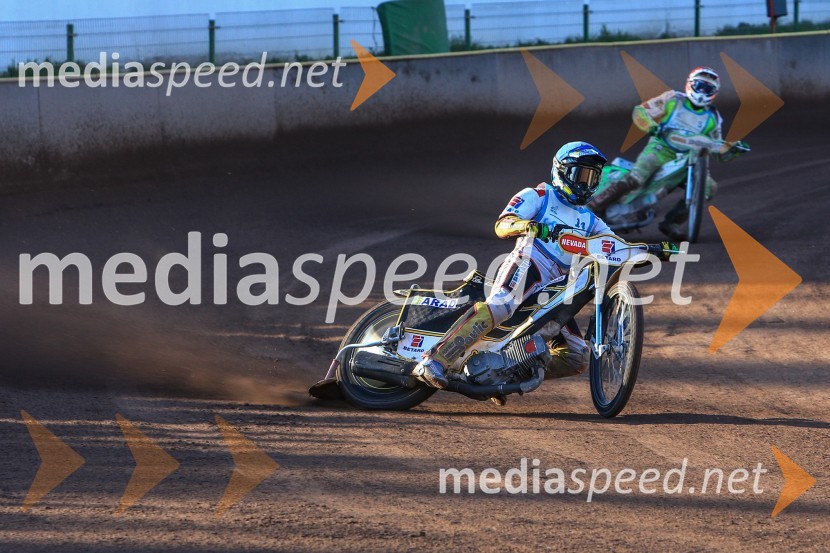  Jurica Pavlic, speedwayist (SK Unia Donji Kraljevec);  Maks Gregorič, AMTK LjubljanaŽagar do prve letošnje zmage