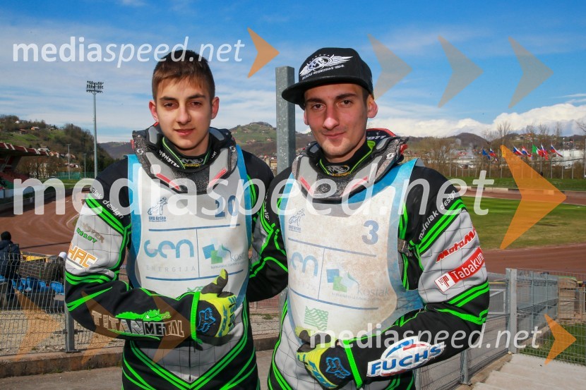  Jaka Kovačič, speedwayist, KST Brežice;  Žiga Kovačič, speedwayistŽagar do prve letošnje zmage