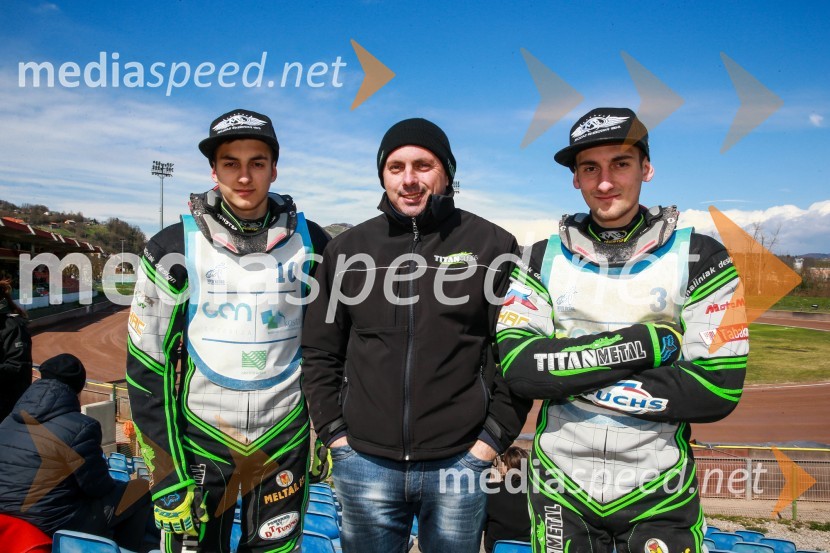  Jaka Kovačič, speedwayist, KST Brežice;  Žiga Kovačič, speedwayistŽagar do prve letošnje zmage