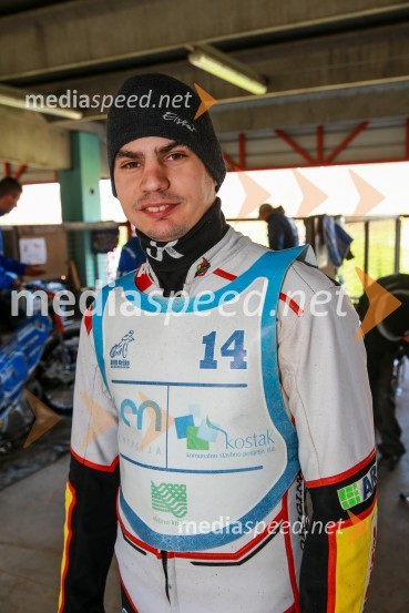  Jurica Pavlic, speedwayist (SK Unia Donji Kraljevec)Žagar do prve letošnje zmage