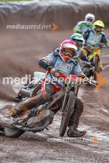  Aleksander Čonda, ST Lendava;  Maks Gregorič, AMTK Ljubljana;  Tomáš Suchánek, speedwayist (AMK ZP Pardubice);  Michele  Paco Castagna, speedwajist (Italija)Žagar do prve letošnje zmage