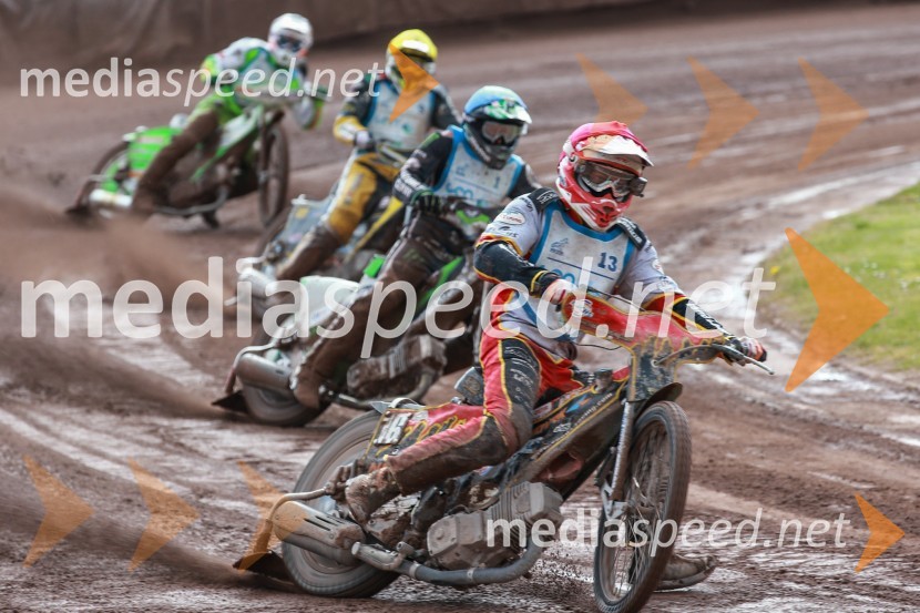  Maks Gregorič, AMTK Ljubljana;  Michele  Paco Castagna, speedwajist (Italija);  Tomáš Suchánek, speedwayist (AMK ZP Pardubice);  Aleksander Čonda, ST LendavaŽagar do prve letošnje zmage
