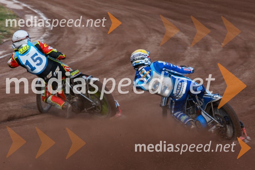  Denis Štojs, speedwayist (AMD Krško);  Matej Žagar, speedwayist (Slovenija)Žagar do prve letošnje zmage