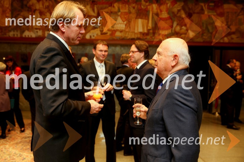  Gregor Golobič, politik;  Janez 	 Kocijančič, nekdanji predsednik OKS Državna proslava in slavnostna seja ob 25. obletnici prvih svobodnih večstrankarskih volitev