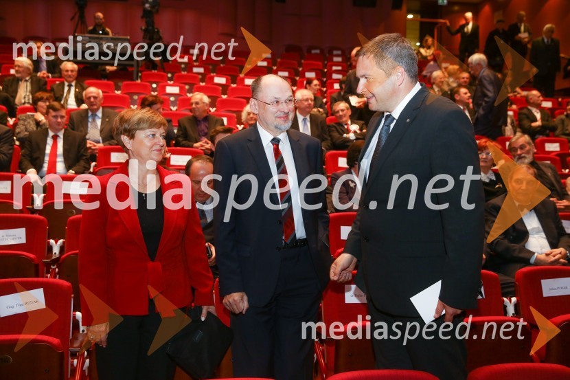  ... ;  Jelko Kacin, politik; mag. Dejan Židan, minister za kmetijstvo in okolje, predsednik stranke SDDržavna proslava in slavnostna seja ob 25. obletnici prvih svobodnih večstrankarskih volitev