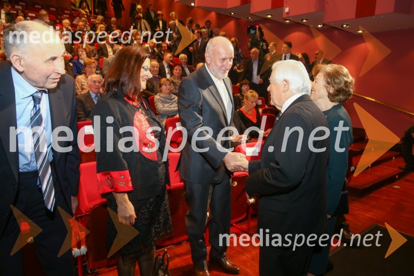  Ivan Oman, slovenski politik, poslanec in kmet;  ... ; prof. dr. Dušan Plut, geograf, profesor na oddelku za geografijo na Filozofski fakulteti v Ljubljani;  Milan Kučan, nekdanji predsednik Republike Slovenije;  Štefka KučanDržavna proslava in slavnostna seja ob 25. obletnici prvih svobodnih večstrankarskih volitev