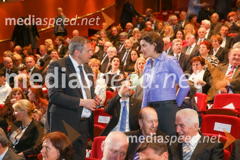 mag. Dejan Židan, minister za kmetijstvo in okolje, predsednik stranke SDDržavna proslava in slavnostna seja ob 25. obletnici prvih svobodnih večstrankarskih volitev