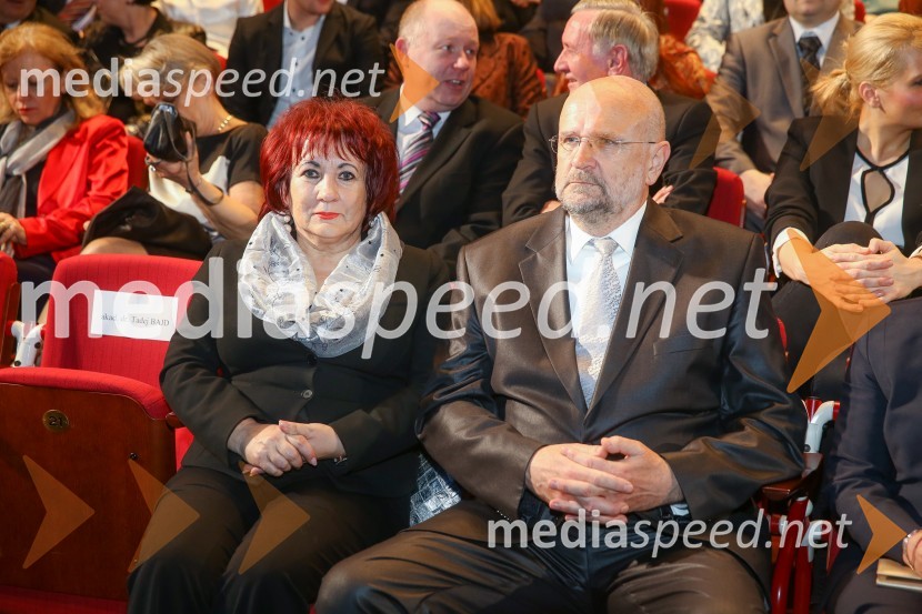  Vlasta Nussdorfer, varuhinja človekovih pravic;  Branko Masleša, predsednik Vrhovnega sodišča Republike SlovenijeDržavna proslava in slavnostna seja ob 25. obletnici prvih svobodnih večstrankarskih volitev