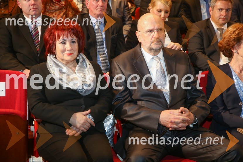  Vlasta Nussdorfer, varuhinja človekovih pravic;  Branko Masleša, predsednik Vrhovnega sodišča Republike SlovenijeDržavna proslava in slavnostna seja ob 25. obletnici prvih svobodnih večstrankarskih volitev