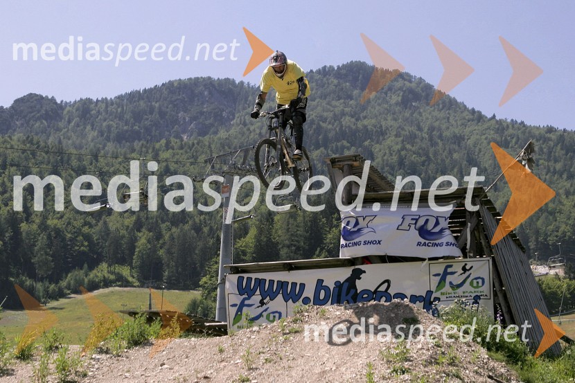 Gorazd Stražišar, Bike park Kranjska GoraGorazd Stražišar