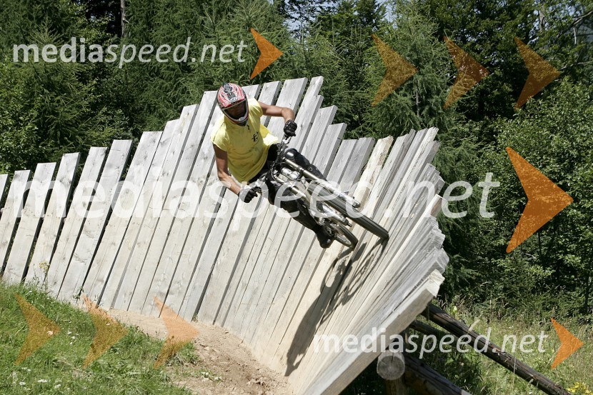 Gorazd Stražišar, Bike park Kranjska GoraGorazd Stražišar