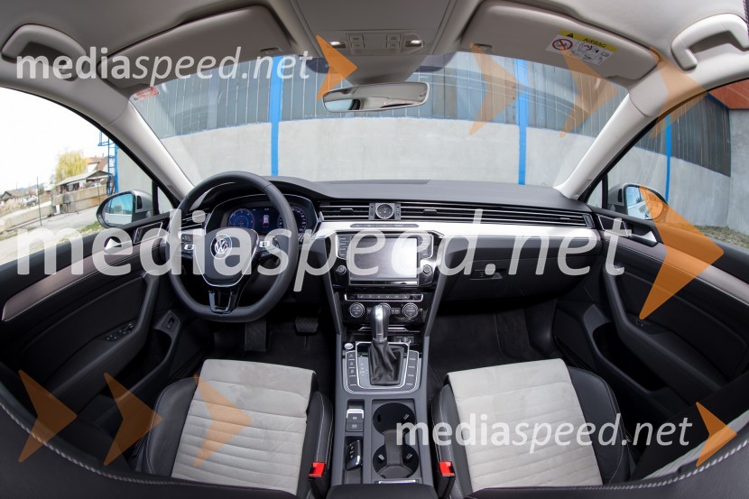 Volkswagen Passat Variant 2.0 TDI 4Motion Highline, notranjostVolkswagen Passat Variant 2.0 TDI 4Motion Highline, mediaspeed test