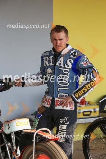 Dalibor Bot, speedwayist, ST LendavaSpeedway, druga dirka DP Slovenije in Hrvaške