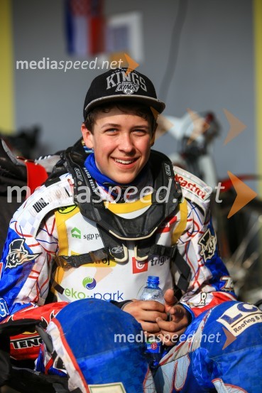  Patrik Mikel, speedwayistSpeedway, druga dirka DP Slovenije in Hrvaške