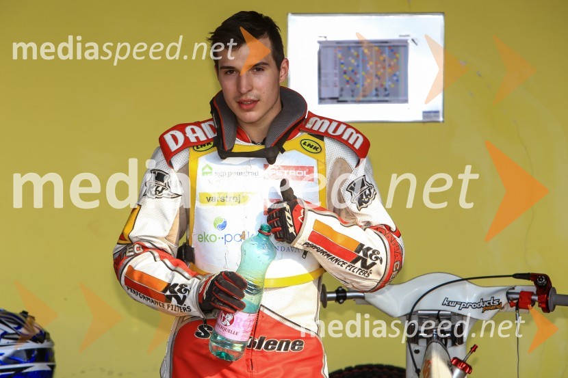  Jannik Klein, speedwayistSpeedway, druga dirka DP Slovenije in Hrvaške