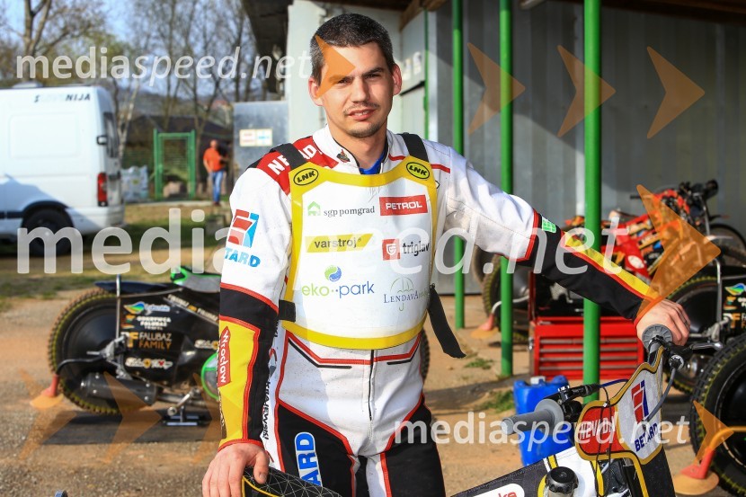  Jurica Pavlic, speedwayist (SK Unia Donji Kraljevec)Speedway, druga dirka DP Slovenije in Hrvaške
