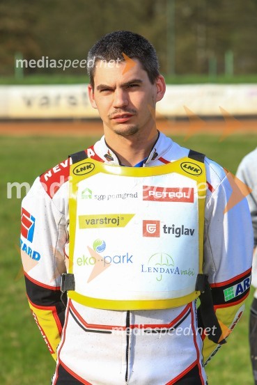  Jurica Pavlic, speedwayist (SK Unia Donji Kraljevec)Speedway, druga dirka DP Slovenije in Hrvaške