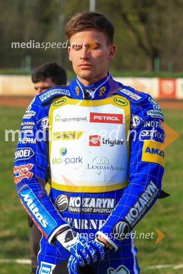  Matej Žagar, speedwayist (Slovenija)Speedway, druga dirka DP Slovenije in Hrvaške