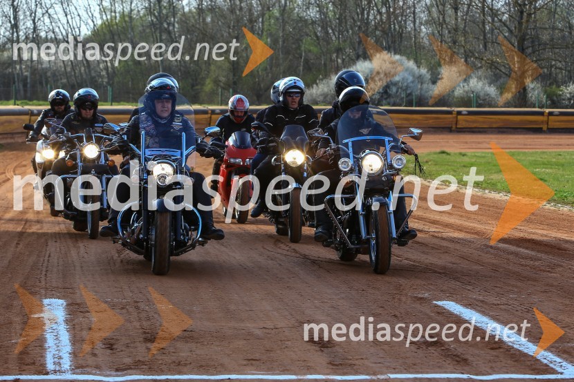 Speedway, druga dirka DP Slovenije in Hrvaške