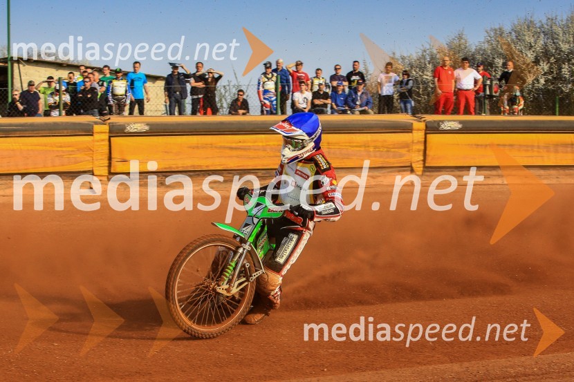  Nick Škorja, speedwayist, (AMTK Ljubljana)Speedway, druga dirka DP Slovenije in Hrvaške
