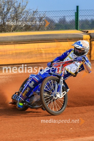  Matej Žagar, speedwayist (Slovenija)Speedway, druga dirka DP Slovenije in Hrvaške