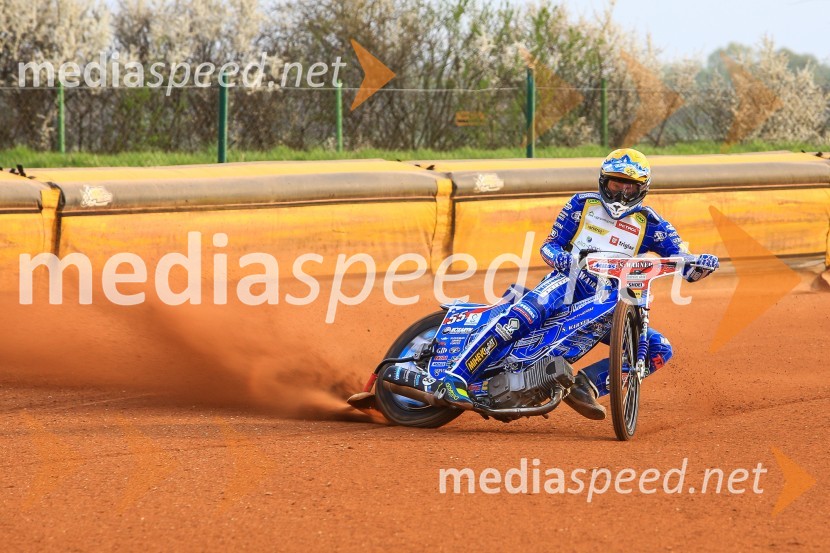  Matej Žagar, speedwayist (Slovenija)Speedway, druga dirka DP Slovenije in Hrvaške