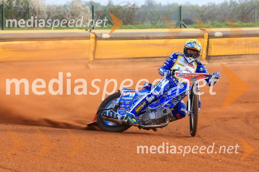  Matej Žagar, speedwayist (Slovenija)Speedway, druga dirka DP Slovenije in Hrvaške