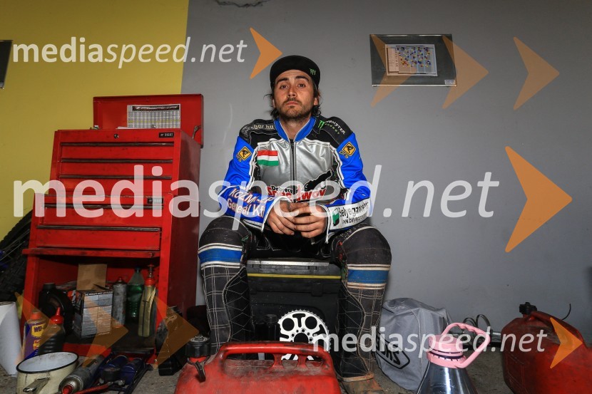  József Tabaka, spedwayistSpeedway, druga dirka DP Slovenije in Hrvaške