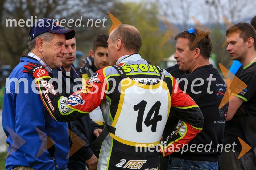  Milan Praznik, AMD Krško;  Denis Štojs, speedwayist (AMD Krško);  Tomaž Drnač, DTT TuningSpeedway, druga dirka DP Slovenije in Hrvaške