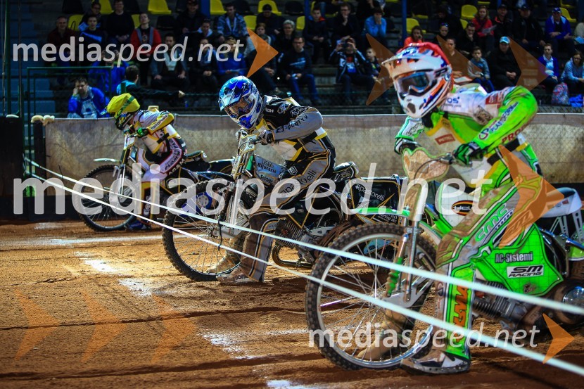  Jurica Pavlic, speedwayist (SK Unia Donji Kraljevec);  Jernej Pečnik, AMTK Ljubljana;  Maks Gregorič, AMTK LjubljanaSpeedway, druga dirka DP Slovenije in Hrvaške