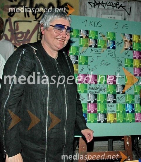 Meta Podkrajšek, frizerska legendaOscar de la Renta show