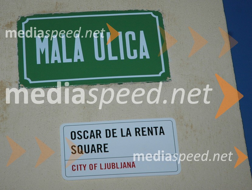 Mala ulica ali Oscar del la Renta squareOscar de la Renta show