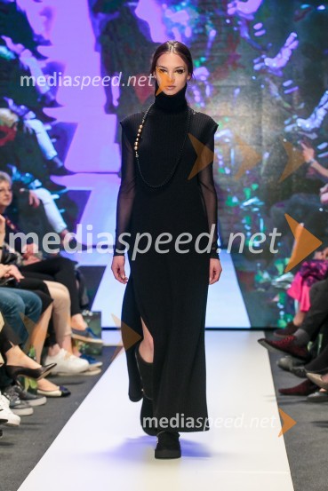 Maja Štamol (Maja Štamol Droljc); ime kolekcije: AW 2015/2016 – MOLECULALjubljana Fashion Week 2015, 3. dan