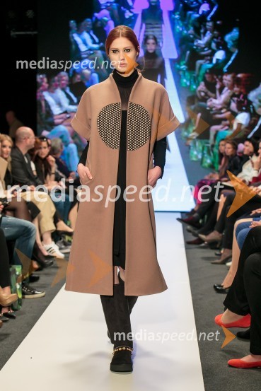 Maja Štamol (Maja Štamol Droljc); ime kolekcije: AW 2015/2016 – MOLECULALjubljana Fashion Week 2015, 3. dan