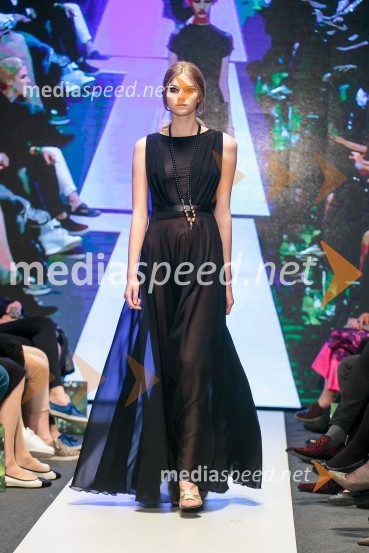 Maja Štamol (Maja Štamol Droljc); ime kolekcije: AW 2015/2016 – MOLECULALjubljana Fashion Week 2015, 3. dan