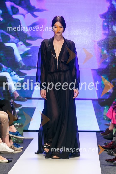 Maja Štamol (Maja Štamol Droljc); ime kolekcije: AW 2015/2016 – MOLECULALjubljana Fashion Week 2015, 3. dan