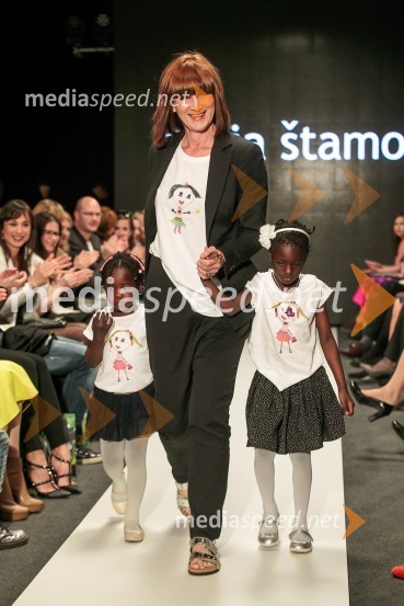 Maja Štamol (Maja Štamol Droljc); ime kolekcije: AW 2015/2016 – MOLECULALjubljana Fashion Week 2015, 3. dan