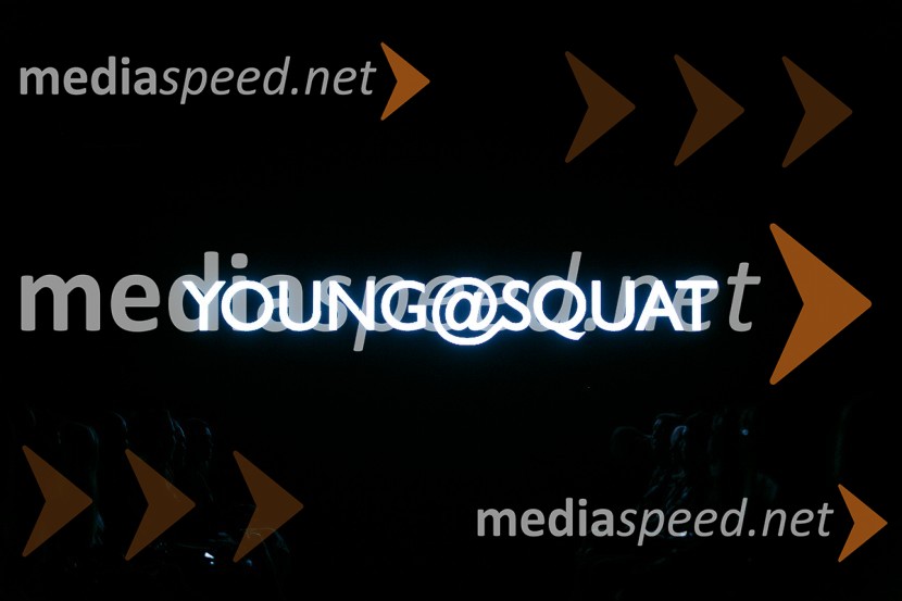 Young@Squat (Barbara Krmelj, Maja Leskovšek, Sofija Urumović, Sara Valenci, Barbara Vrbančič); ime kolekcije: Јас не сумод тука | Јas ne sum od tuka | Nisem od tukajLjubljana Fashion Week 2015, 3. dan