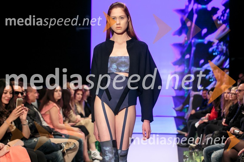 Dajana Ljubičić; ime kolekcije: Blue me away!Ljubljana Fashion Week 2015, 3. dan
