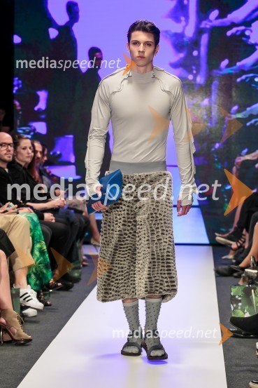 Petja Zorec; ime kolekcije: Fall-en-winnerLjubljana Fashion Week 2015, 3. dan