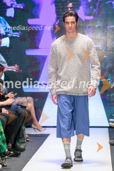 Petja Zorec; ime kolekcije: Fall-en-winnerLjubljana Fashion Week 2015, 3. dan