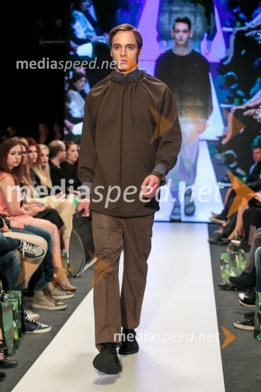 Petja Zorec; ime kolekcije: Fall-en-winnerLjubljana Fashion Week 2015, 3. dan