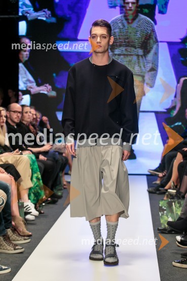 Petja Zorec; ime kolekcije: Fall-en-winnerLjubljana Fashion Week 2015, 3. dan