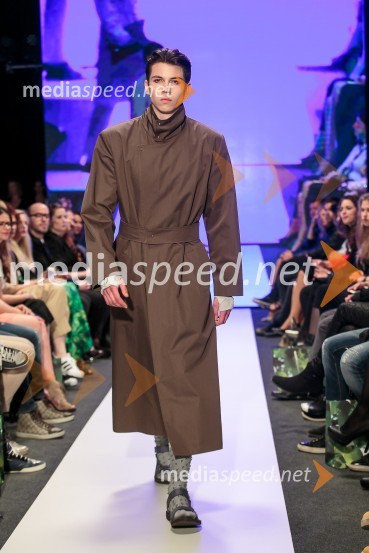 Petja Zorec; ime kolekcije: Fall-en-winnerLjubljana Fashion Week 2015, 3. dan