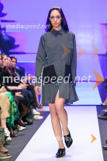 Natasa Persuh (Nataša Peršuh); ime kolekcije: New Minimal // Novi MinimalizemLjubljana Fashion Week 2015, 3. dan