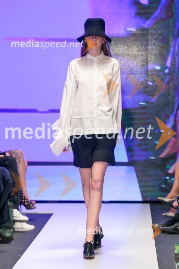 Natasa Persuh (Nataša Peršuh); ime kolekcije: New Minimal // Novi MinimalizemLjubljana Fashion Week 2015, 3. dan