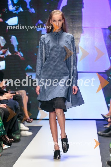 Natasa Persuh (Nataša Peršuh); ime kolekcije: New Minimal // Novi MinimalizemLjubljana Fashion Week 2015, 3. dan