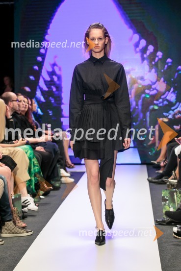 Natasa Persuh (Nataša Peršuh); ime kolekcije: New Minimal // Novi MinimalizemLjubljana Fashion Week 2015, 3. dan