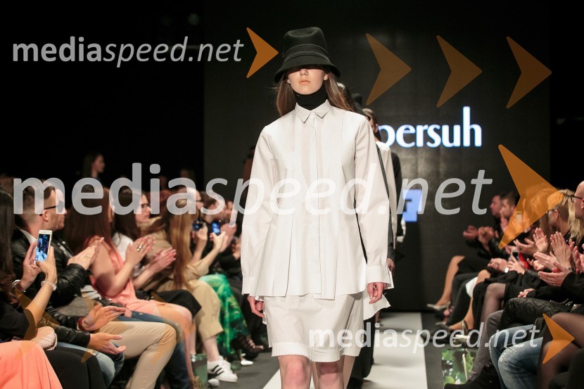 Natasa Persuh (Nataša Peršuh); ime kolekcije: New Minimal // Novi MinimalizemLjubljana Fashion Week 2015, 3. dan